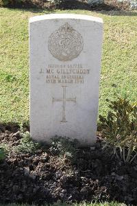 Ismailia War Memorial Cemetery - McGillycuddy, John